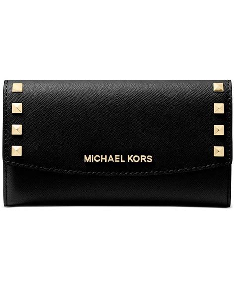 michael michael kors karla large trifold wallet|Michael Kors small trifold wallet.